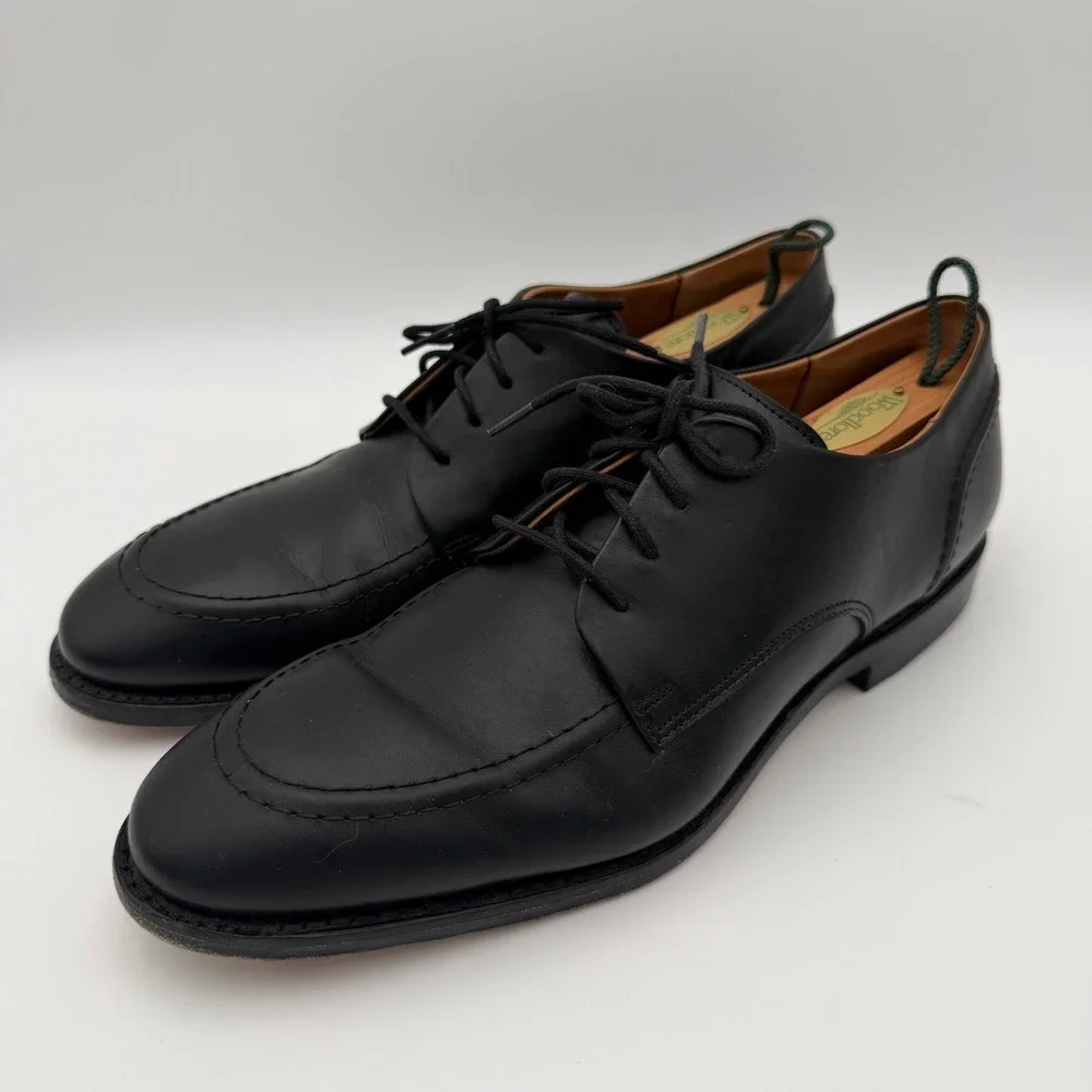 Allen Edmonds Raymond black leather derby oxfords dress shoes Mens 10
